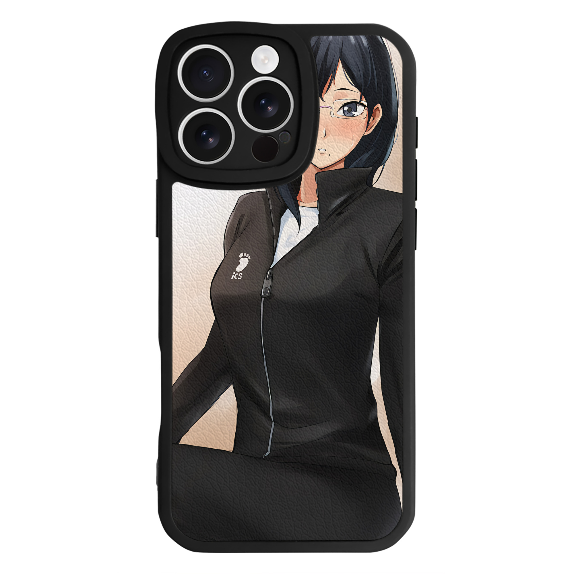 （画像用） ハイキュー!! Haikyu!! 【iPhone 16シリーズ対応】シリコンスマホケース（レザー調） 材質：シリコン